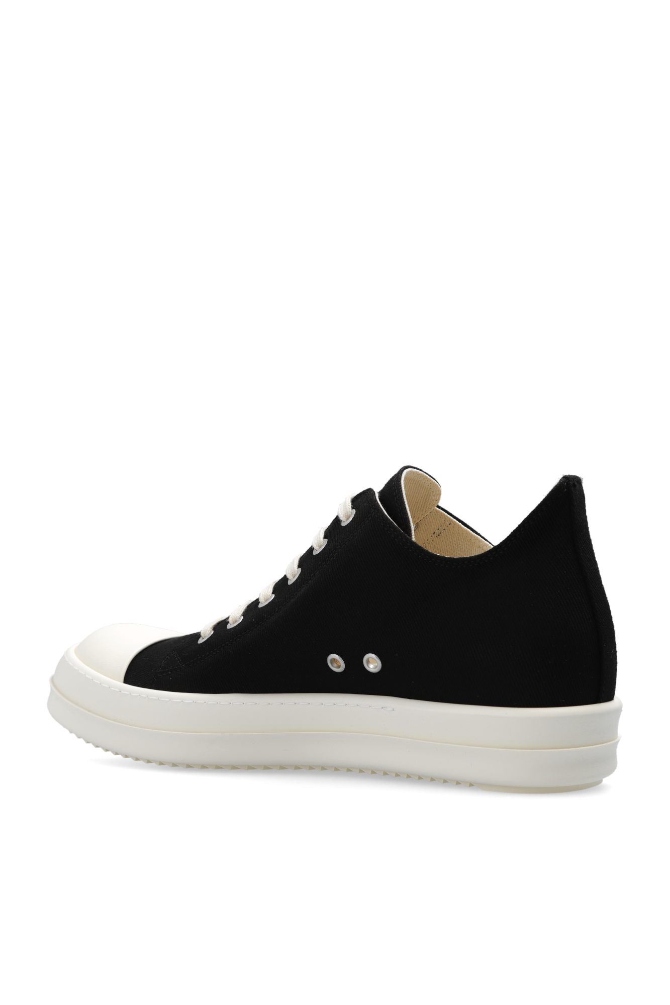 Black Sneakers with a logo Rick Owens DRKSHDW